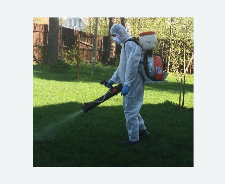 Обработка территории от клещей в Южнопортовом районе Москвы